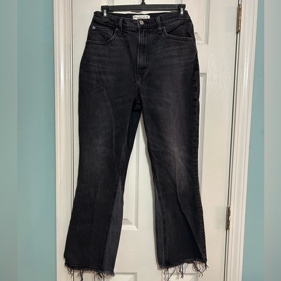 Abercrombie & Fitch Denim - Abercrombie & Fitch Dark Kick Flare Jeans Size 27